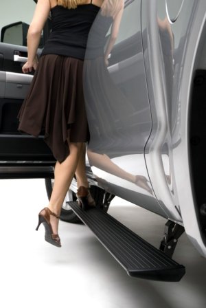 Toyota Sequoia Running Boards - AMP Research - PowerStep - Black - `08-`17